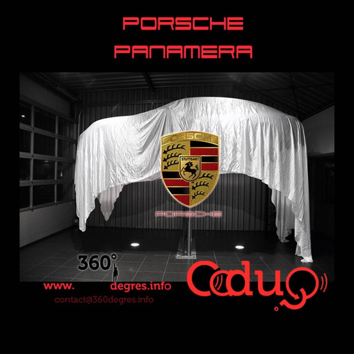 360 degrés Porsche Panamera visite virtuelle automobile Adrien DUQUESNEL